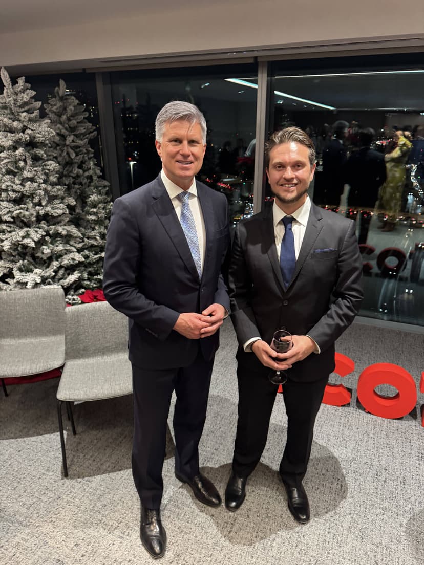 Robert Katona with Canadian Ambassador