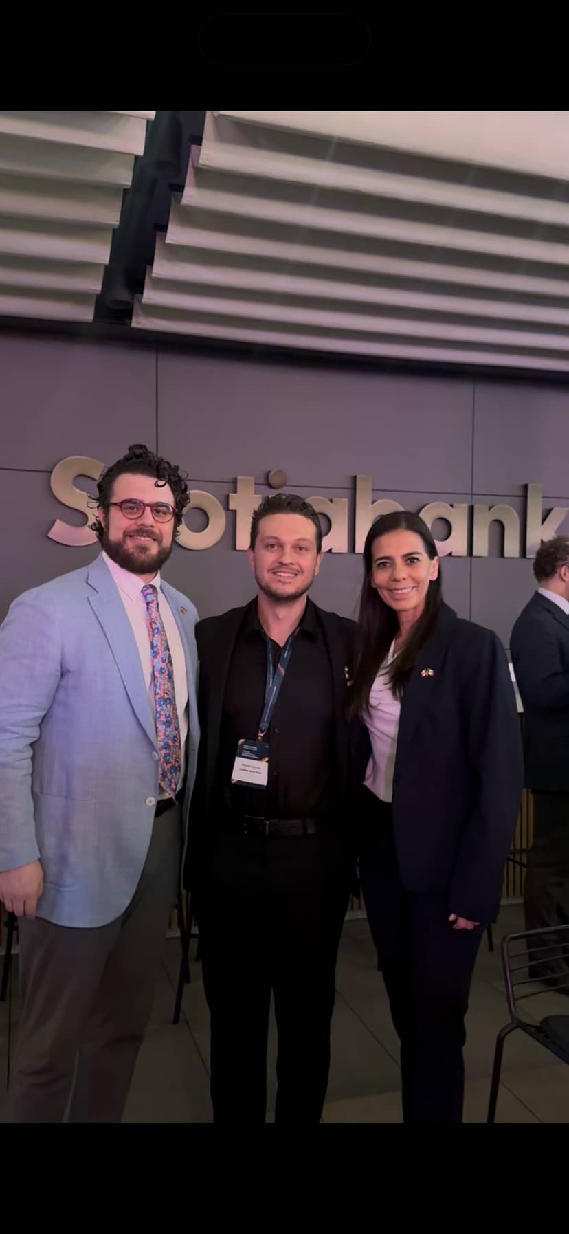 Robert Katona at Scotiabank CanCham event